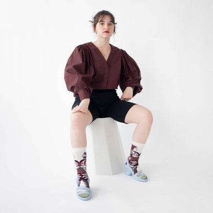 CARTE NATURAL CREW SOCKS
