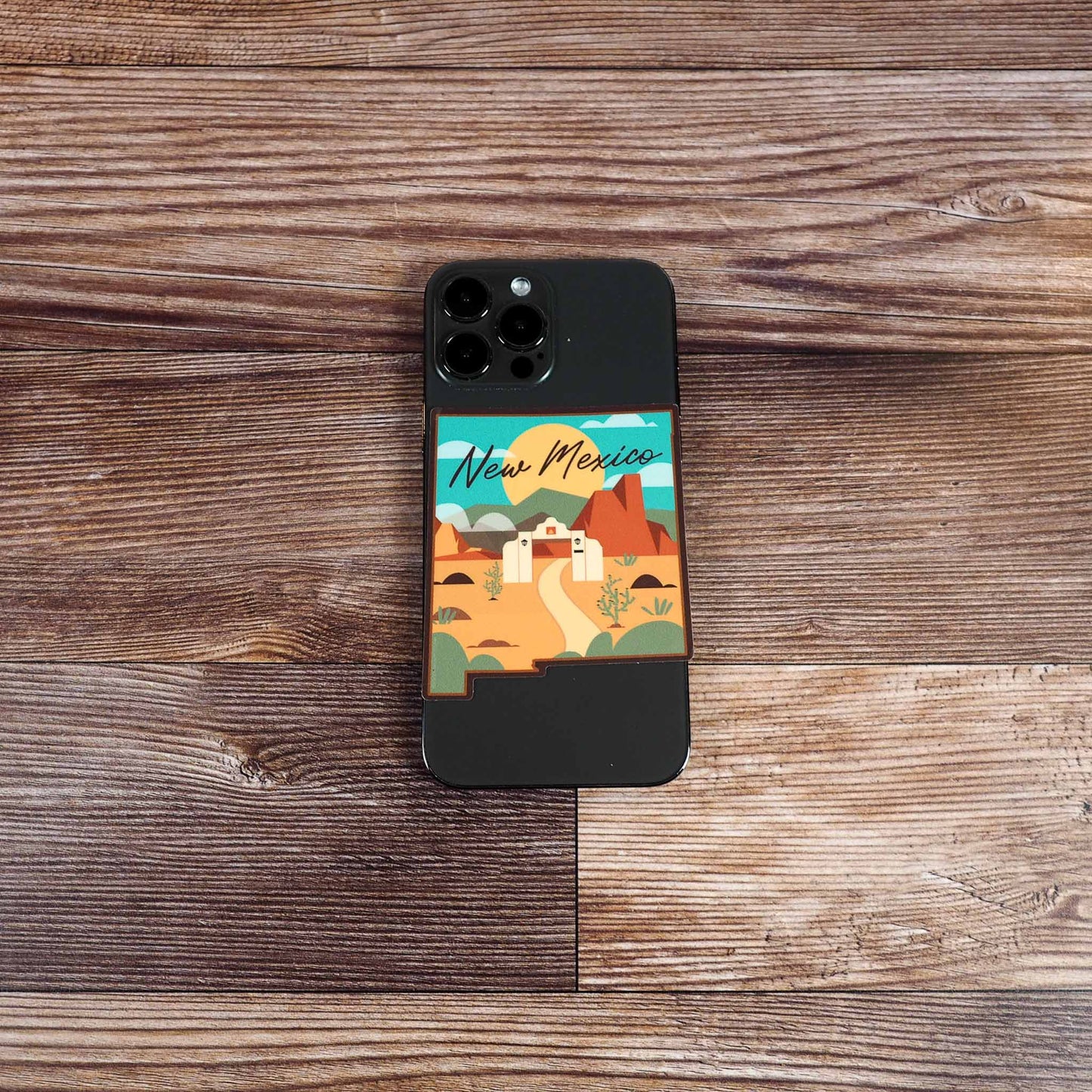 New Mexico Desert Landscape Sticker