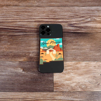 New Mexico Desert Landscape Sticker