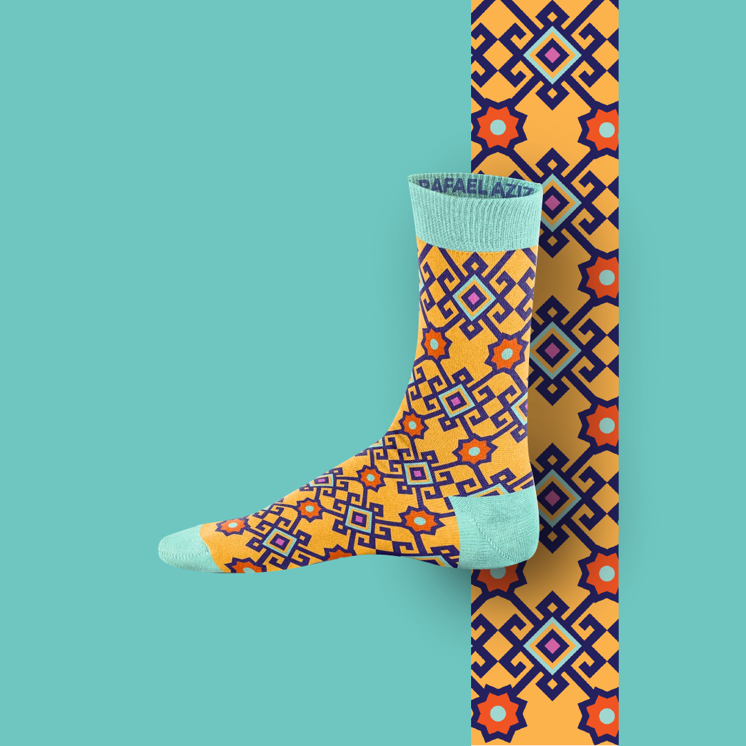 Saf Designer Crew Socks