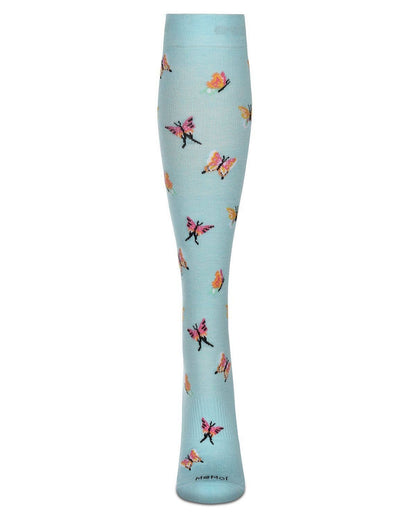 WOMEN'S BUTTERFLY BAMBOO BLEND 8-15MMHG COMPRESSION SOCKS