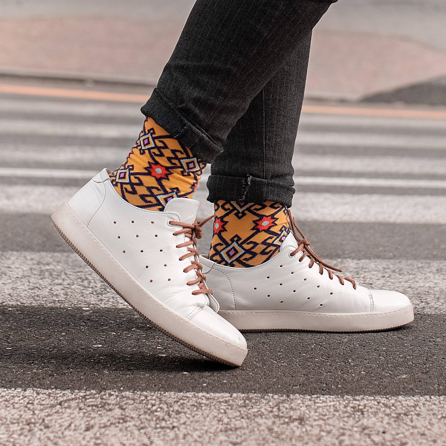 Saf Designer Crew Socks