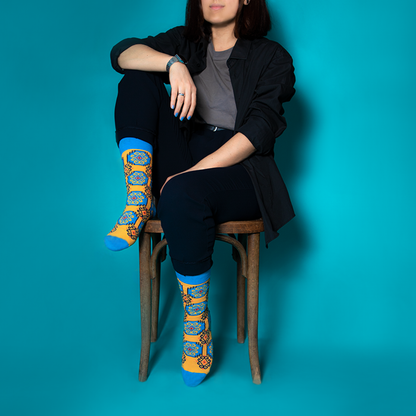 Sham Designer Crew Socks
