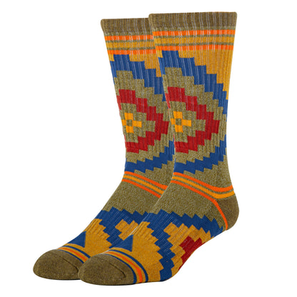 Dawn Whispers Men's Athletic Crew Socks