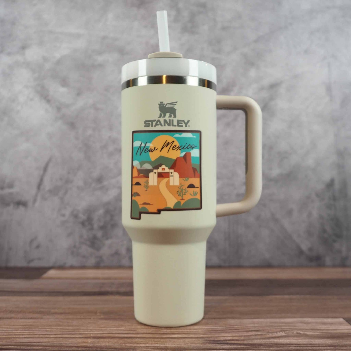 New Mexico Desert Landscape Sticker