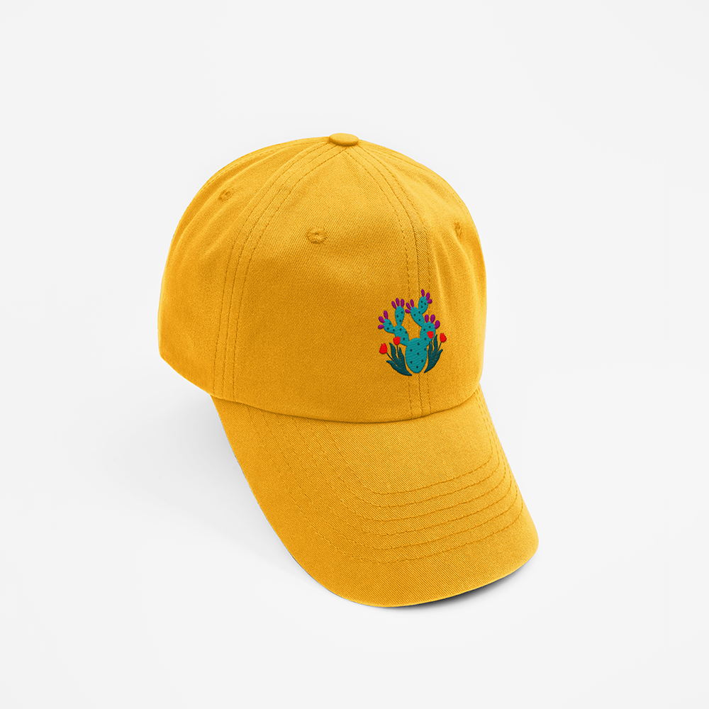 Prickly Pear Baseball Cap - Gold