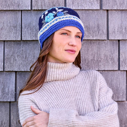 Color Block Arctic Knit Beanie