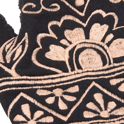 Lawsone Peat Fingerless Fleece Gloves | Knit Gloves