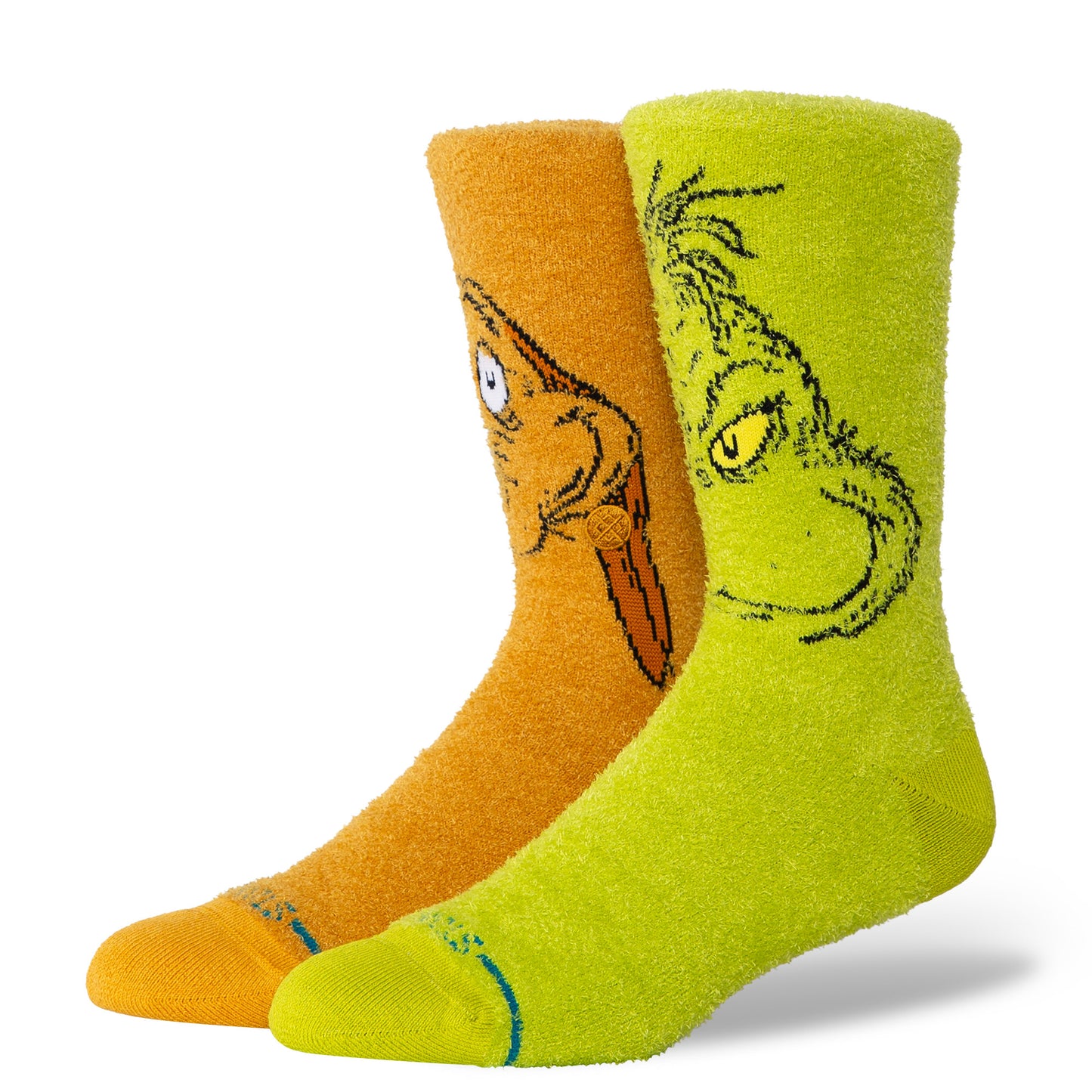 GRINCH AND MAX UNISEX COTTON CREW SOCK