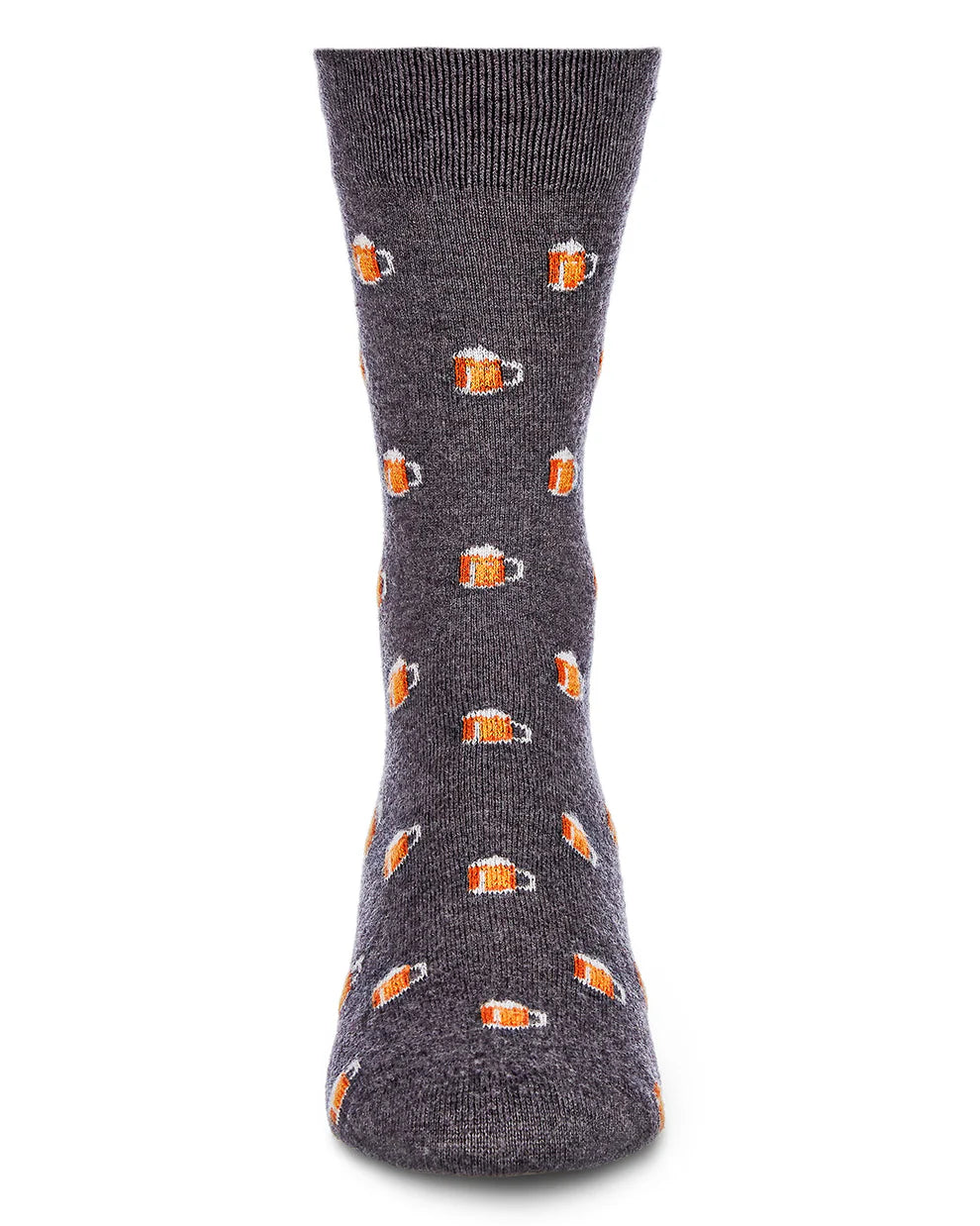 MEN'S BEER MUGS CASHMERE BLEND CREW SOCKS