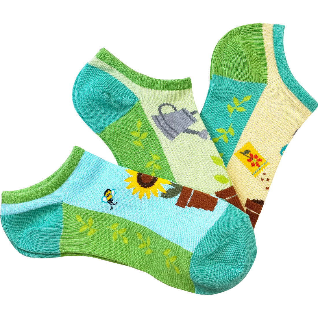 In the Garden Women's No-Shows 3-Pair Pack