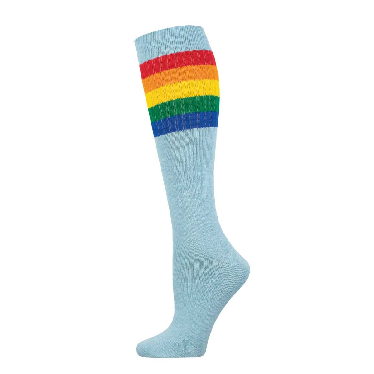 HIGH ROLLER STRIPE ACITVE SKATE SOCKS