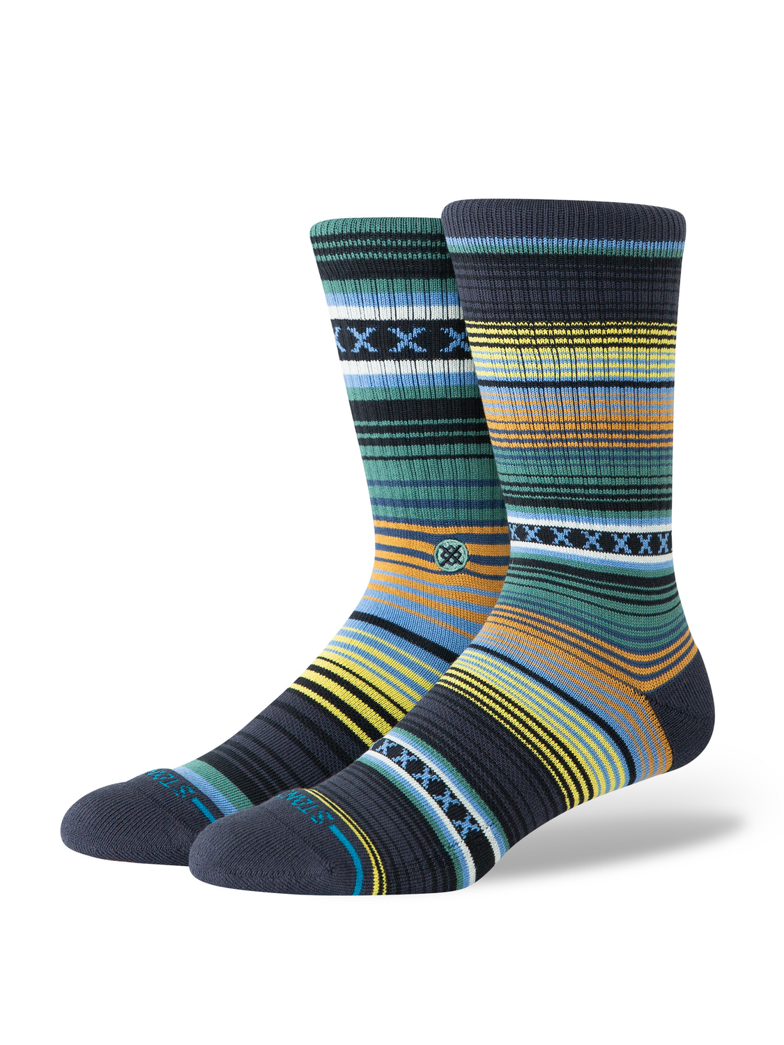 CURREN ST UNISEX CREW COTTON SOCKS