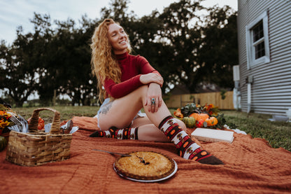 GOBBLE GOBBLE WOMEN'S CREW SOCKS