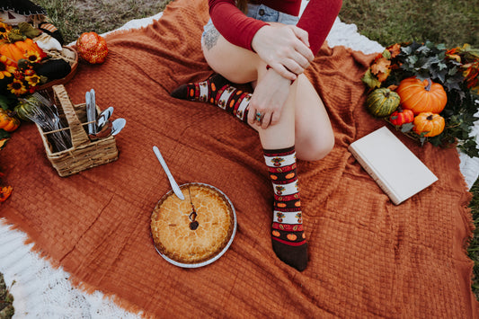 GOBBLE GOBBLE WOMEN'S CREW SOCKS