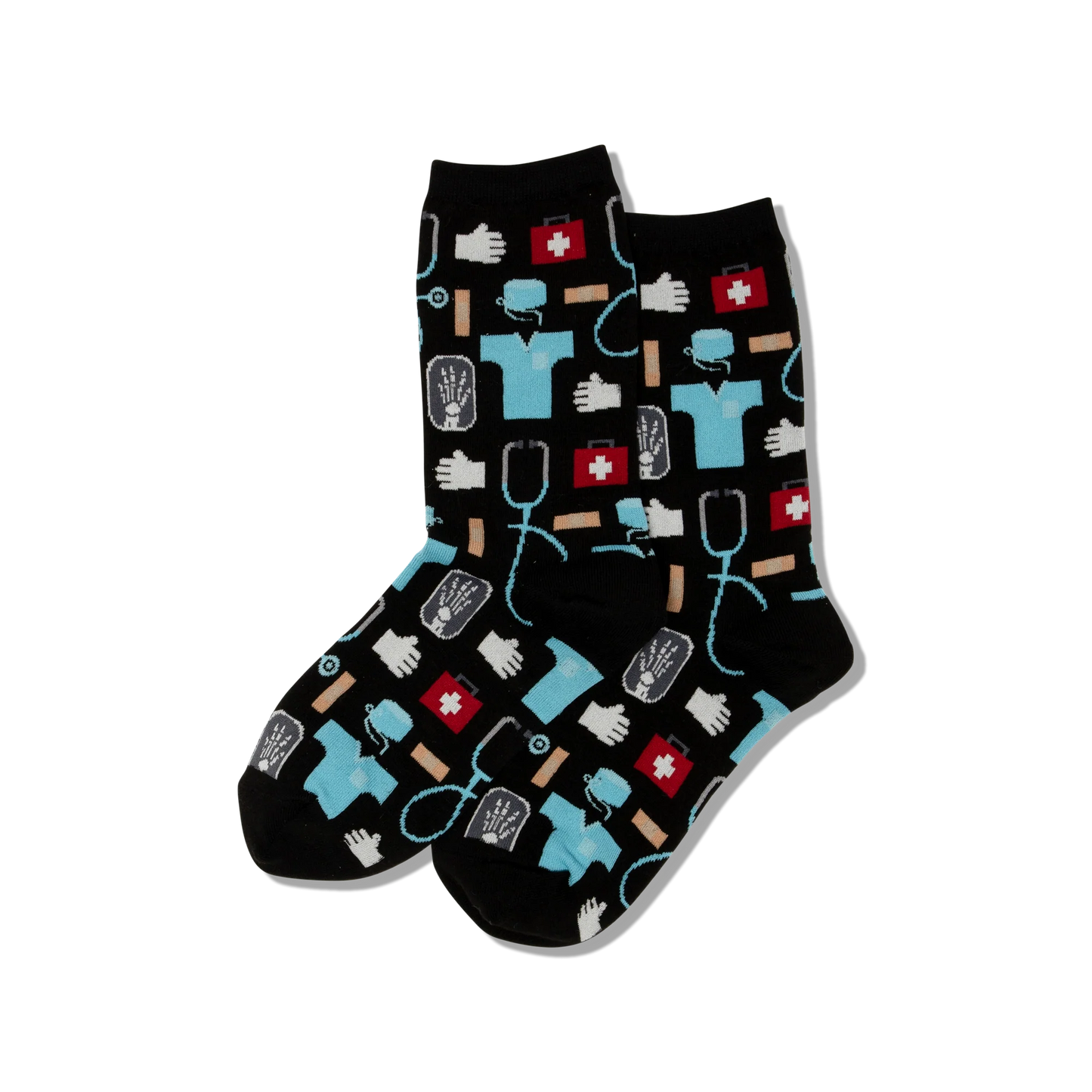 WOMEN'S MEDICAL COTTON CREW SOCKS