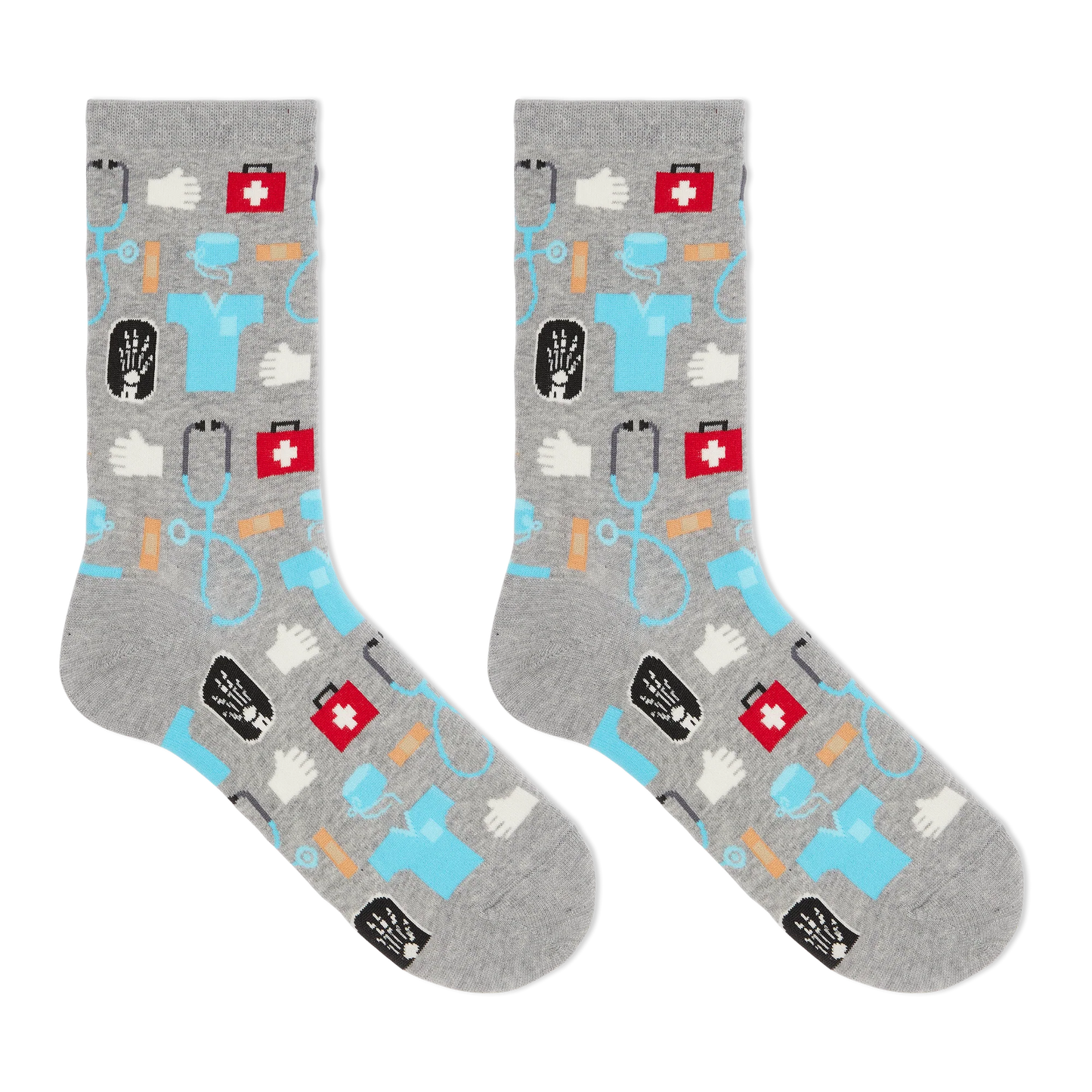 WOMEN'S MEDICAL COTTON CREW SOCKS