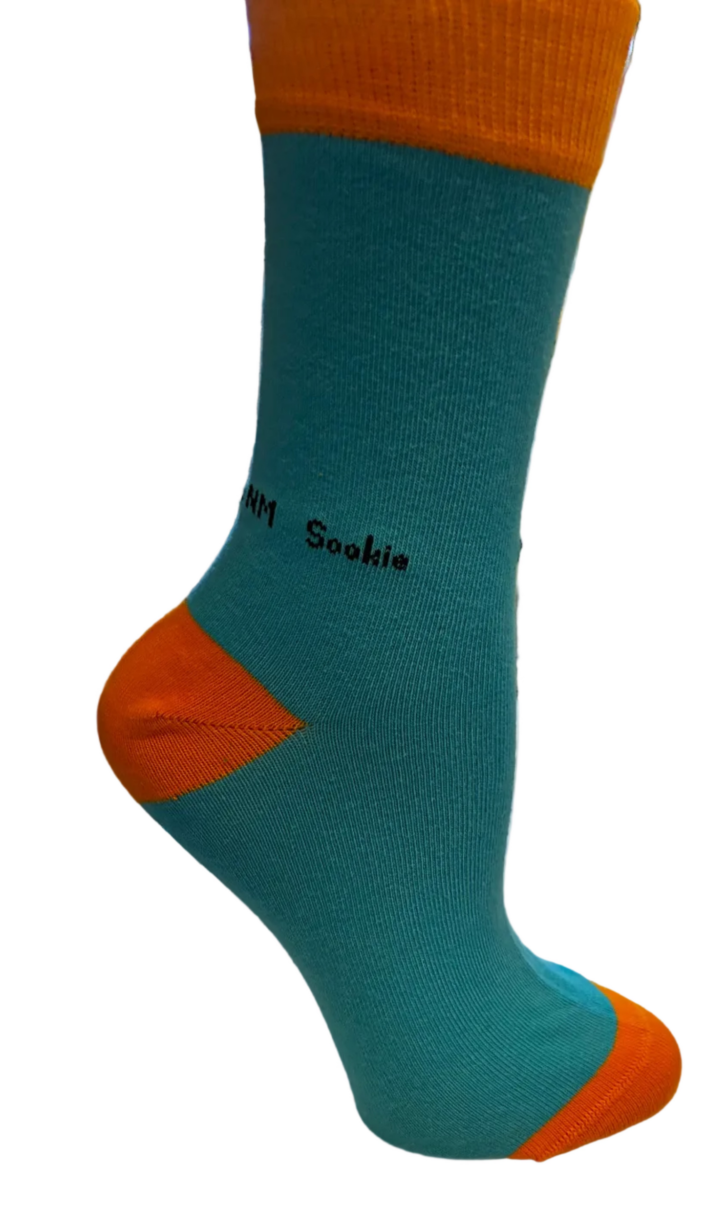 LOVE MINI DONKEY UNISEX COTTON CREW SOCKS