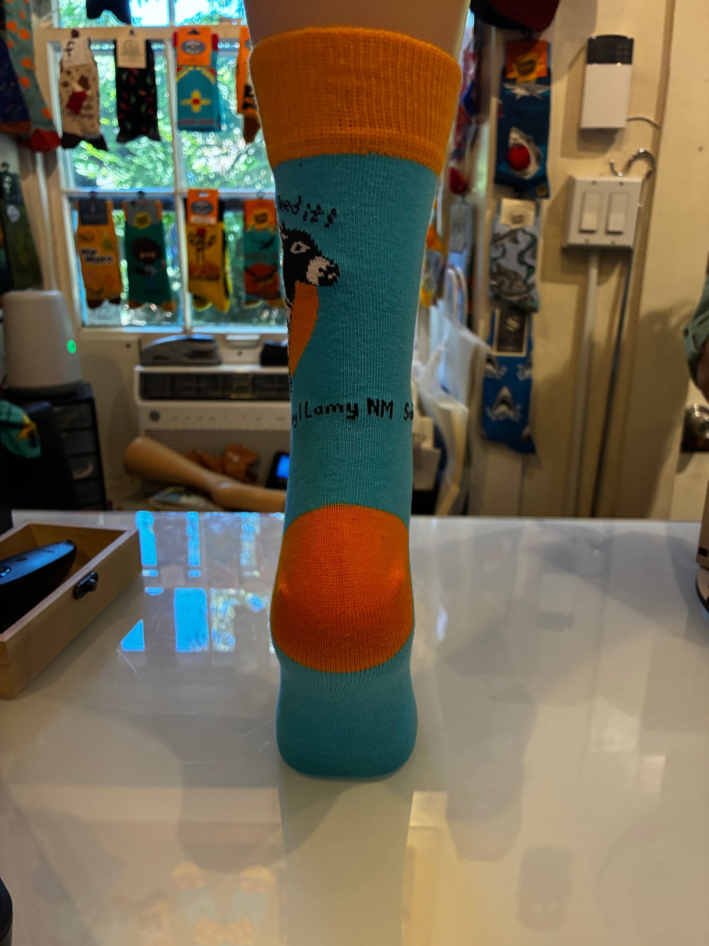 LOVE MINI DONKEY UNISEX COTTON CREW SOCKS