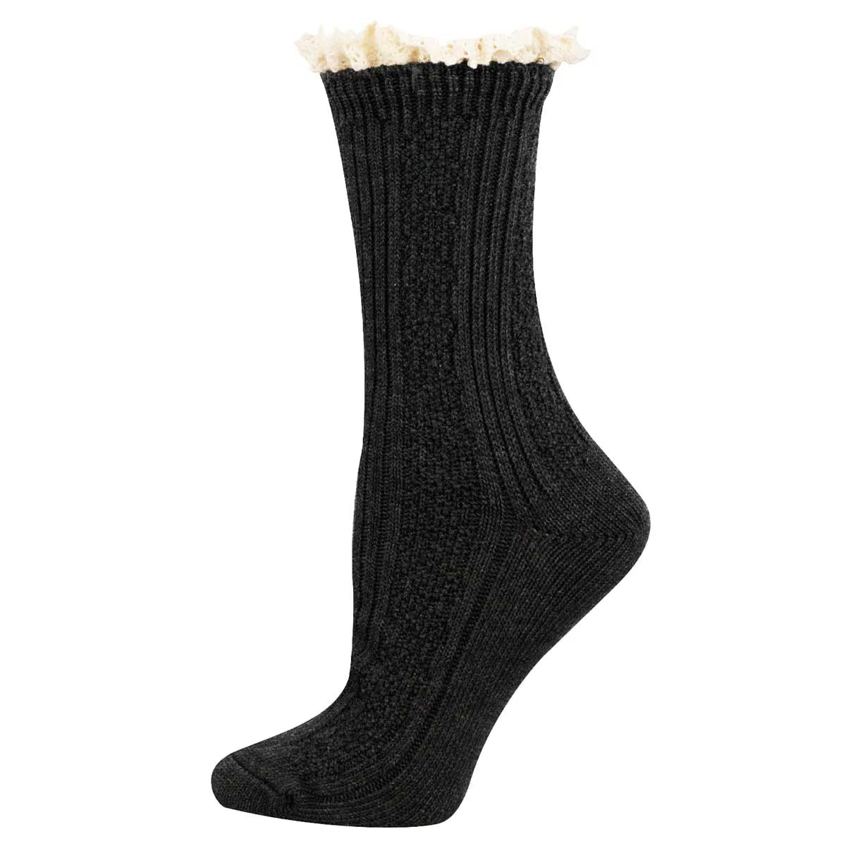 SLOUCHY BOOT COTTON CREW SOCKS
