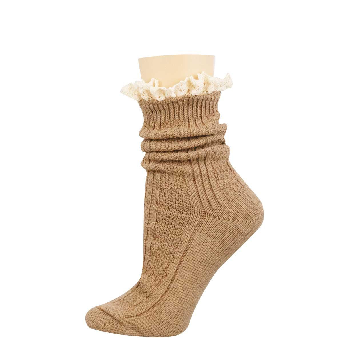 SLOUCHY BOOT COTTON CREW SOCKS