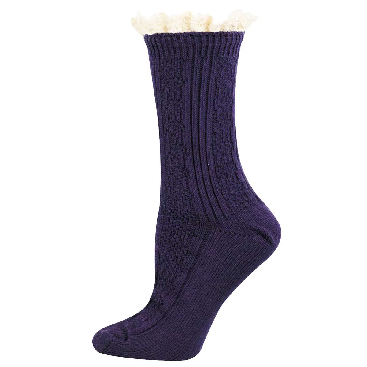 SLOUCHY BOOT COTTON CREW SOCKS