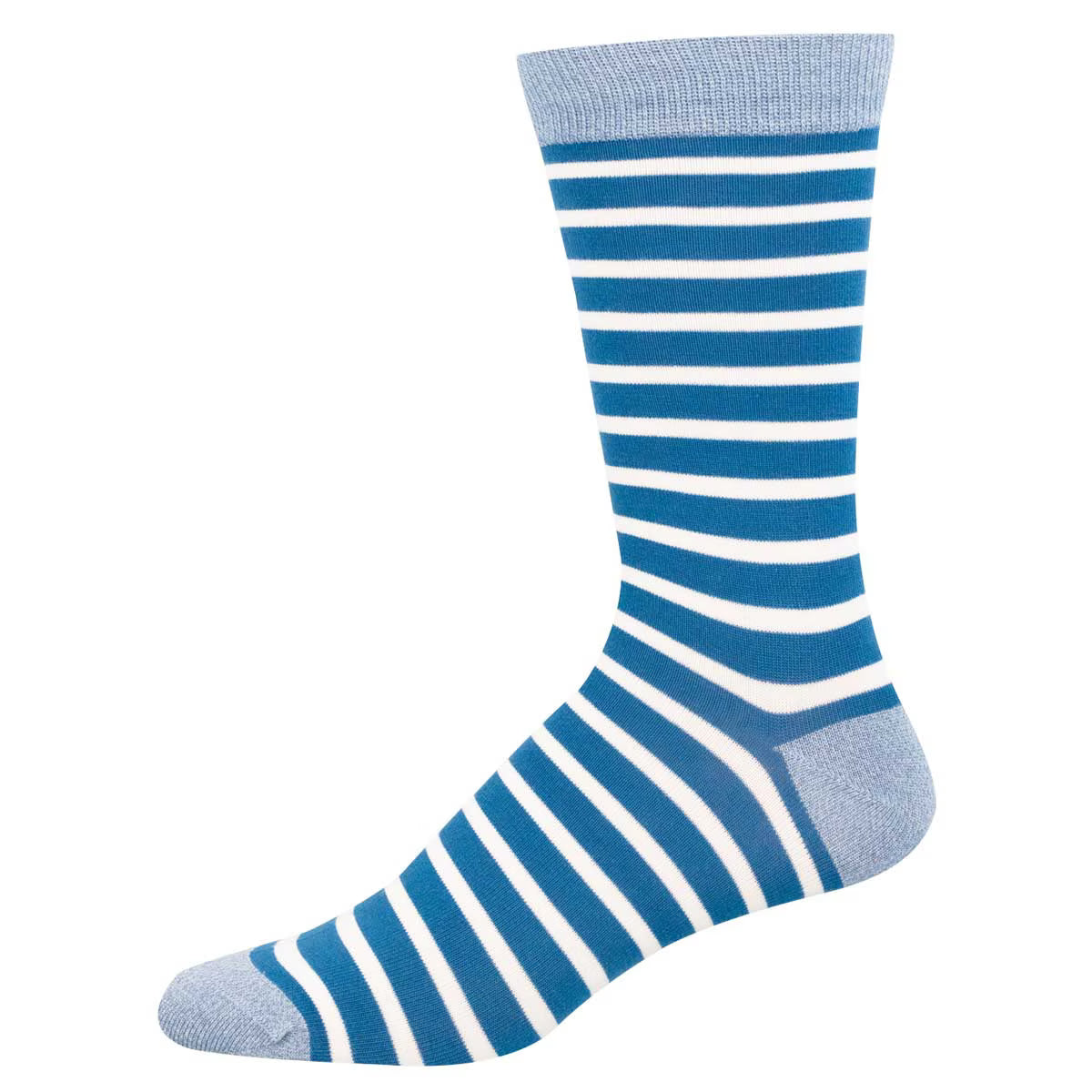 SAILOR STRIPE MEN'S BAMBOO CREW SOCKS
