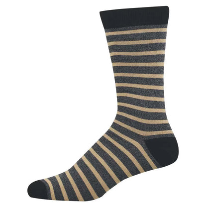 SAILOR STRIPE MEN'S BAMBOO CREW SOCKS
