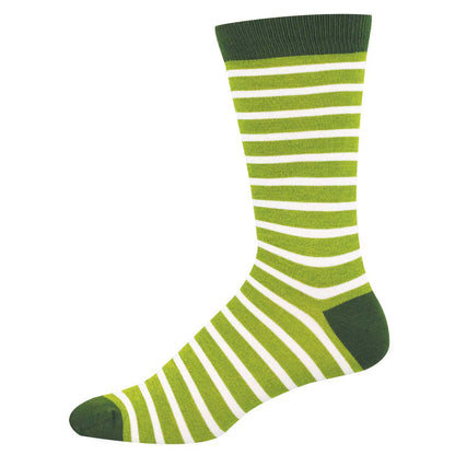 SAILOR STRIPE MEN'S BAMBOO CREW SOCKS