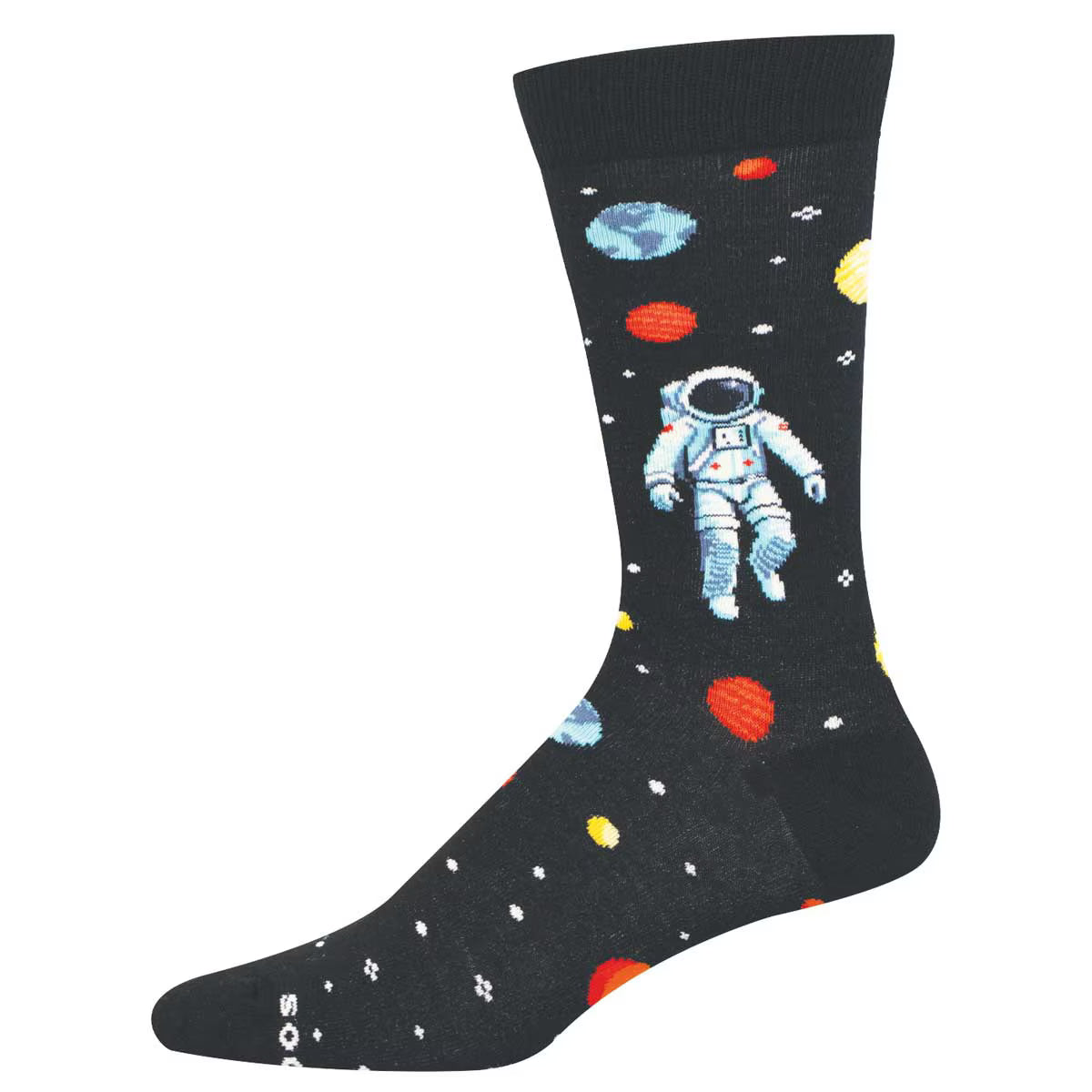 SPACE CADET MEN'S BAMBOO CREW SOCKS