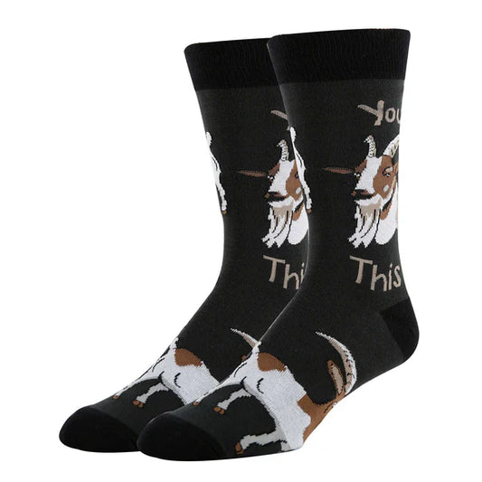 YOU GOAT THIS MEN'S CREW SOCKS