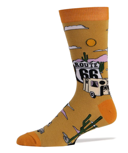 GET YOUR KICKS MEN'S CREW SOCKS