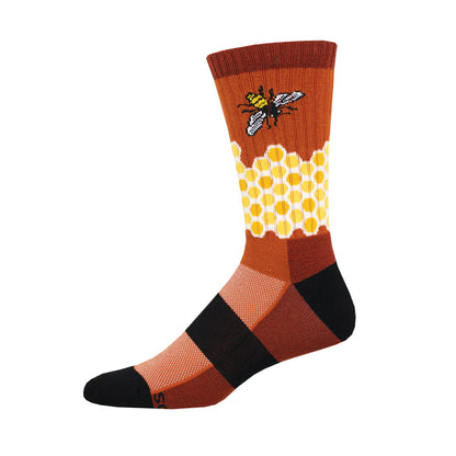HOME SWEET HONEYCOMB MEN'S MERINO CREW