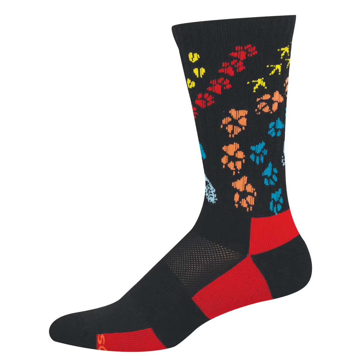 LEAVE ONLY FOOTPRINTS MEN'S MERINO WOOL CREW SOCKS