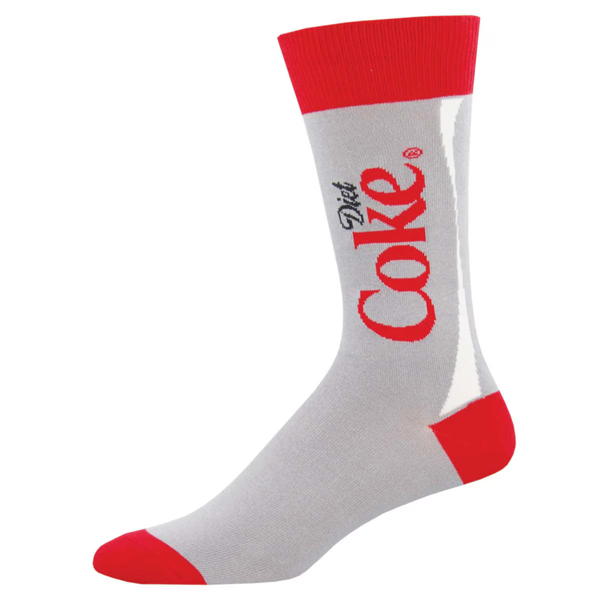 DIET COKE MEN'S COTTON CREW SOCKS