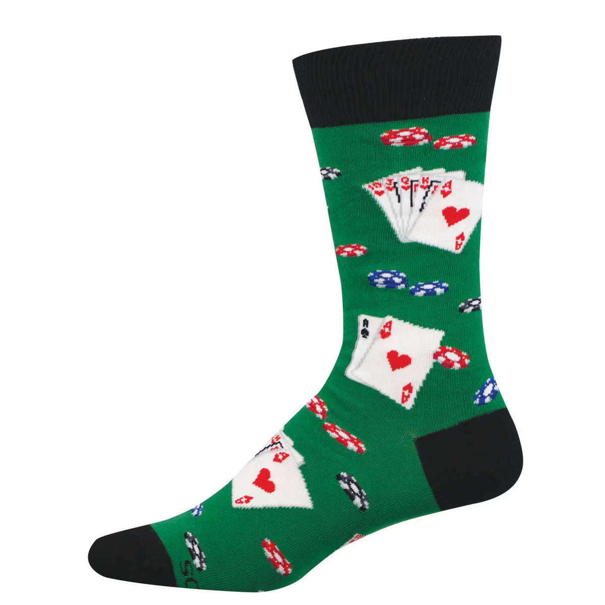 THE NUTS MEN'S COTTON CREW SOCKS