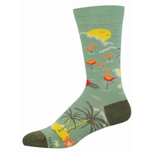 BIRD'S EYE VIEW MEN'S COTTON CREW SOCKS