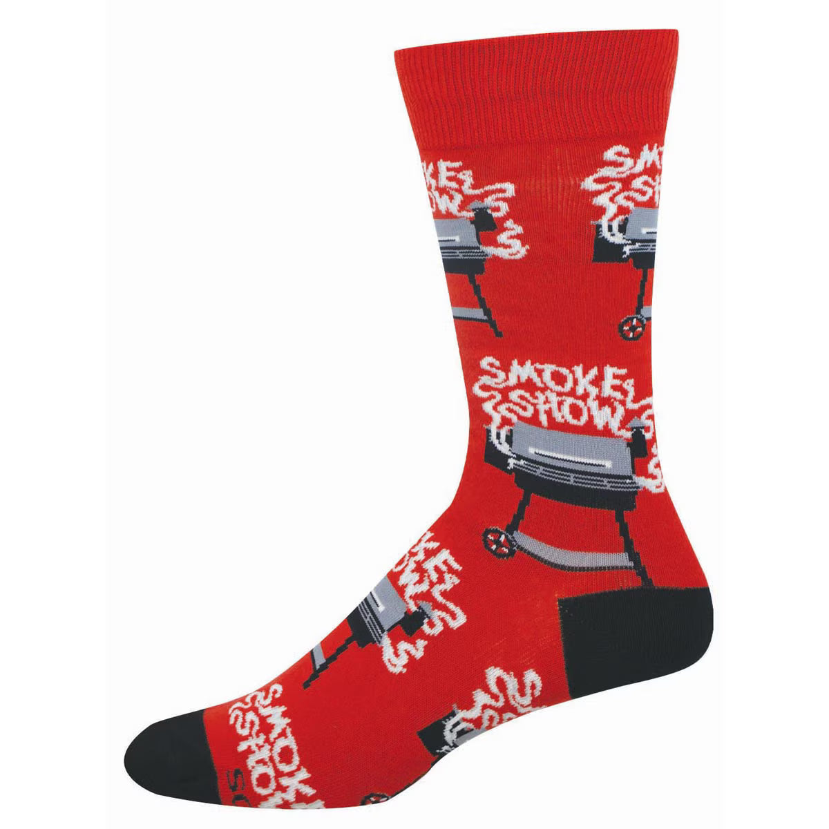 SMOKE SHOW MEN'S COTTON CREW SOCKS