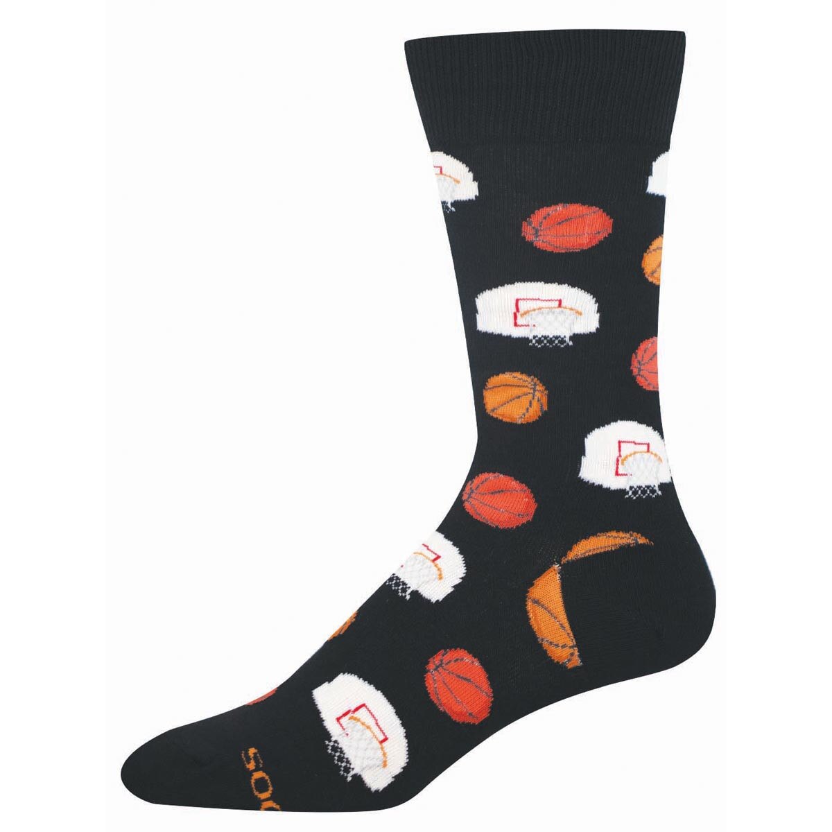 SHOOTING HOOPS MEN'S COTTON CREW SOCKS