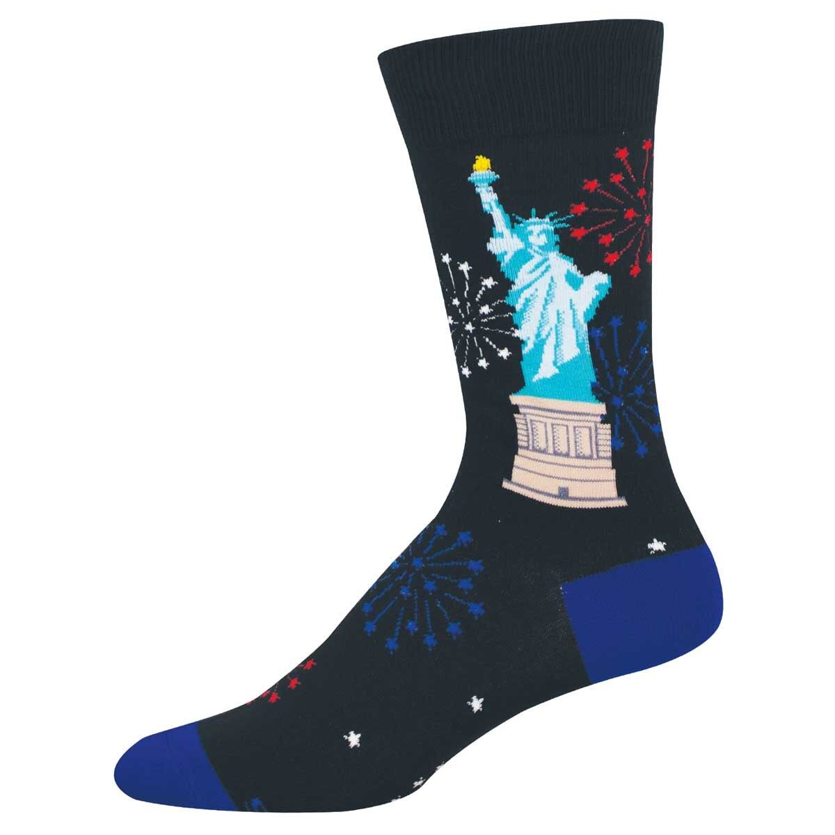 LIBERTY FIREWORKS MEN'S COTTON CREW SOCKS