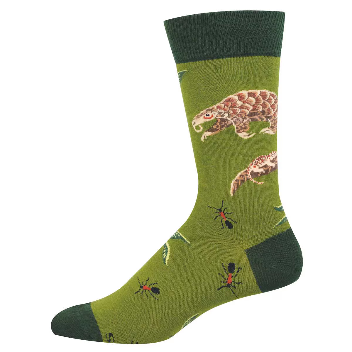 PANGOLINS MEN'S COTTON CREW SOCKS