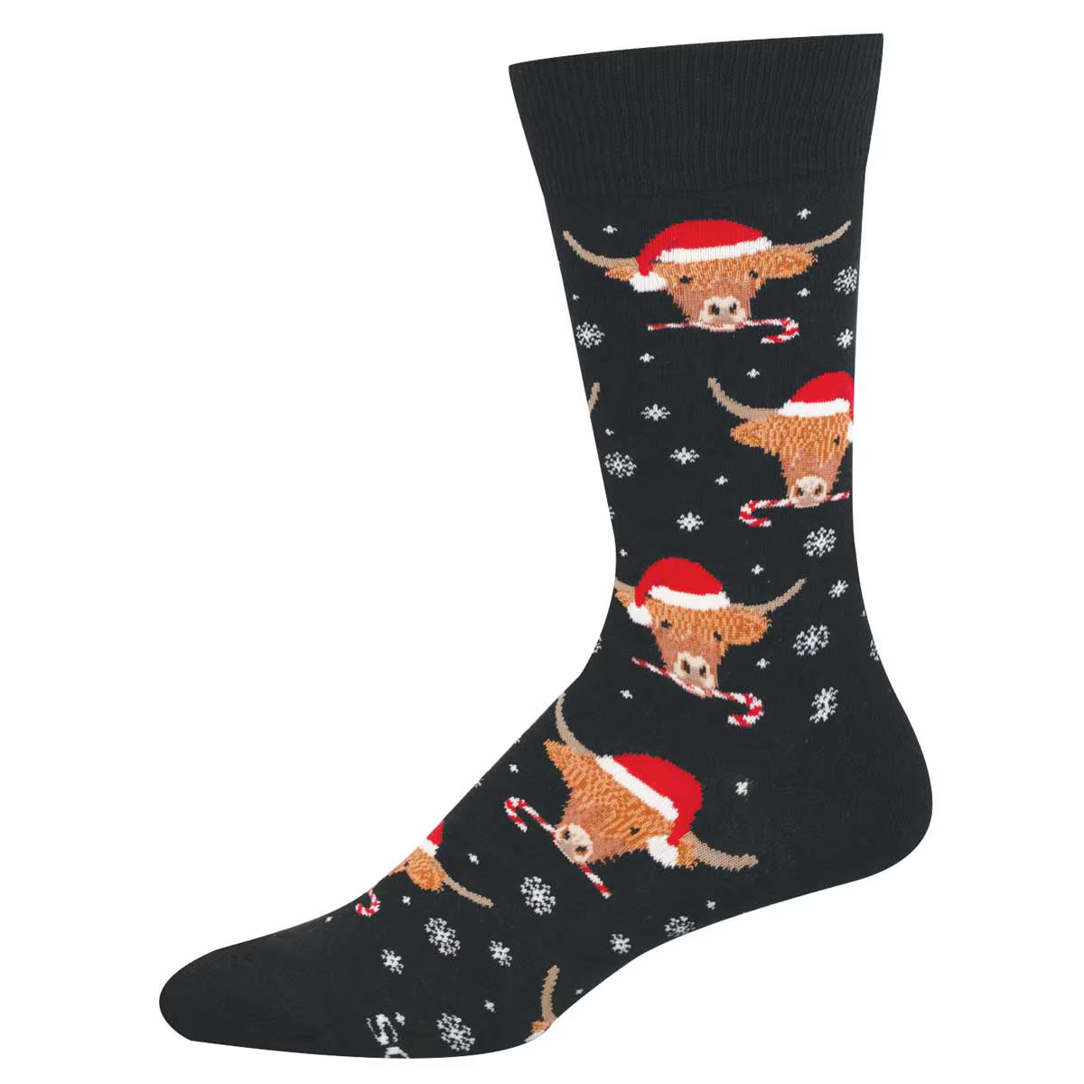 HIGHLAND HOLIDAYS MEN'S COTTON CREW SOCKS