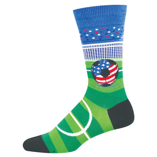 SOCCER'S BIGGEST STAGE MEN'S COTTON CREW SOCKS