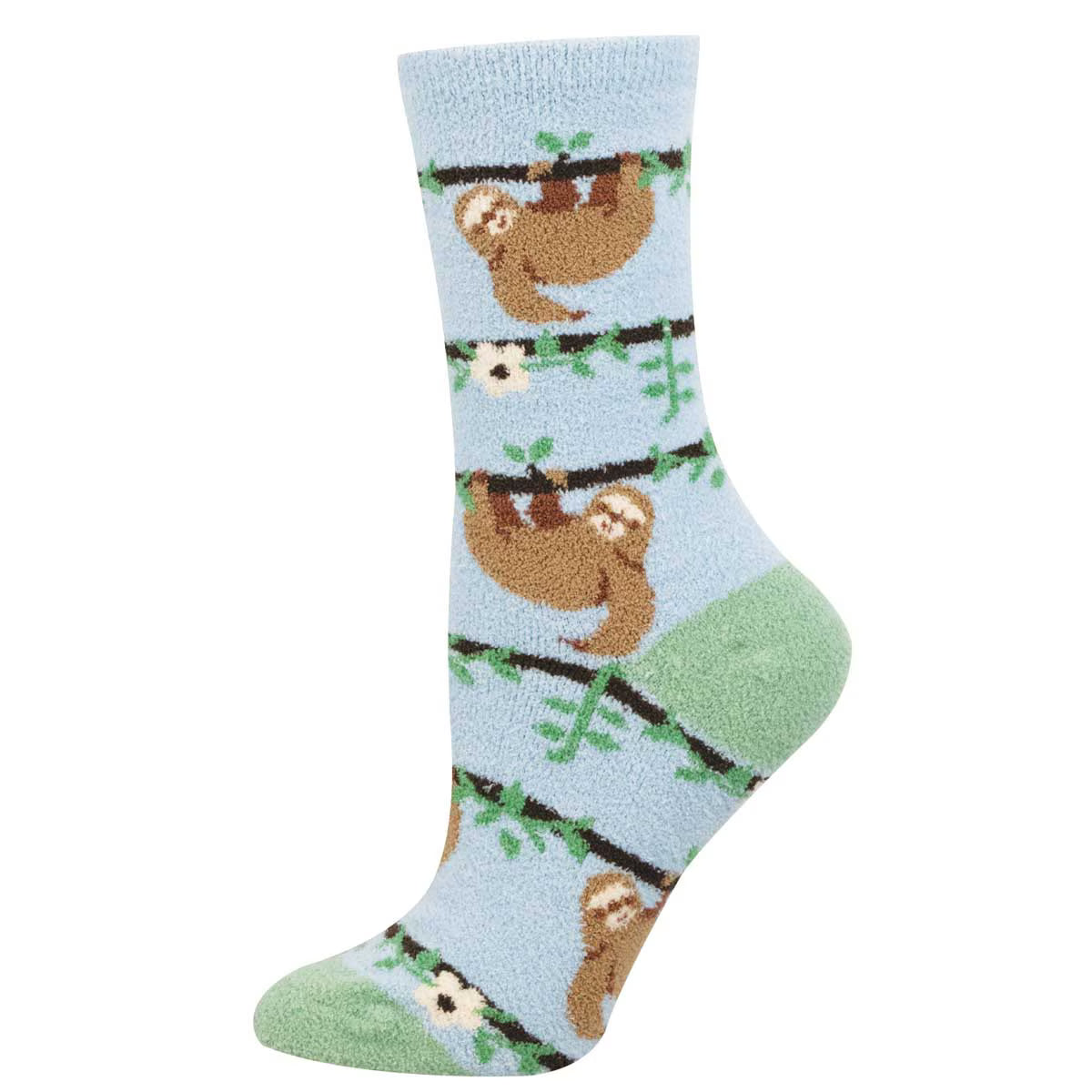 PROFESSIONAL RELAXER WOMEN'S FUZZY CREW SOCKS