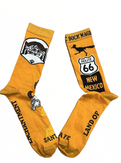 ROUTE 66 NM UNISEX CREW SOCKS