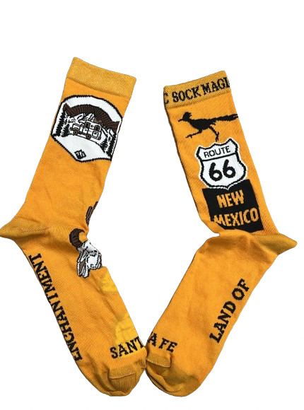 ROUTE 66 NM UNISEX CREW SOCKS