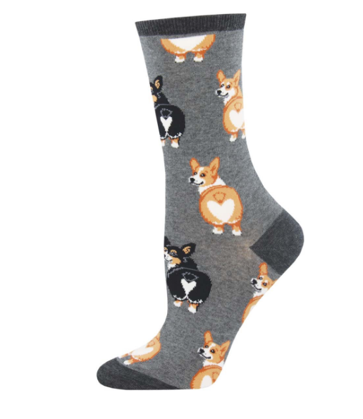 CORGI BUTT WOMEN'S CREW