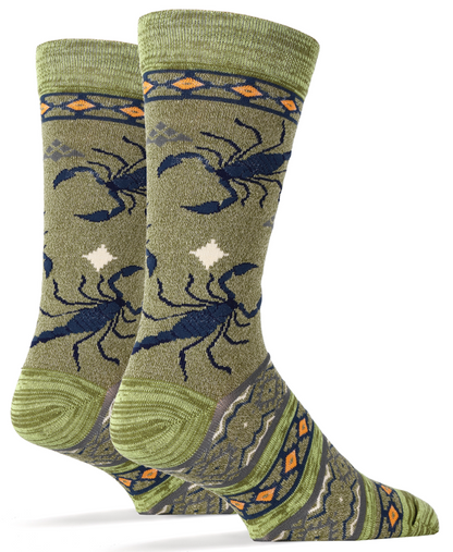 SCORPION BITE MEN'S CREW SOCKS