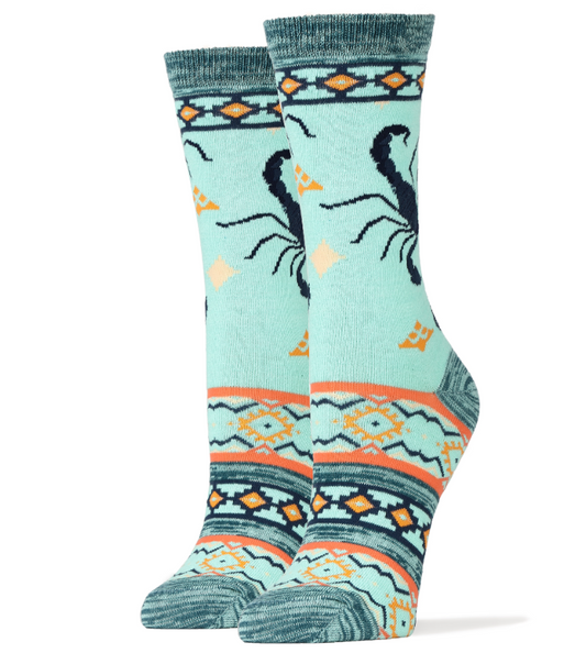 SCORPION BITE WOMEN'S CREW SOCKS