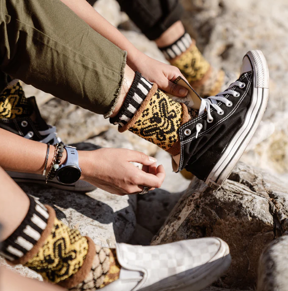 Honey Bee Crew Socks